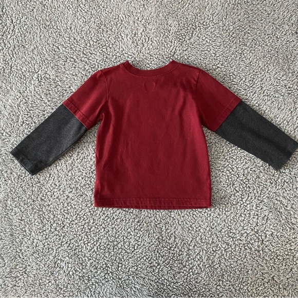 Long sleeve shirts toddler boy 2T Garanimals Outdoors Moose Bear Nature - Picture 6 of 16